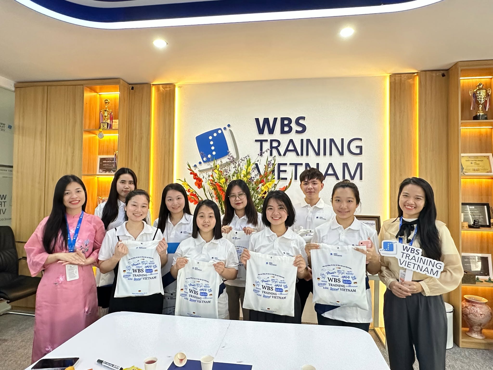 Lớp học tiếng Đức A1 tại WBS