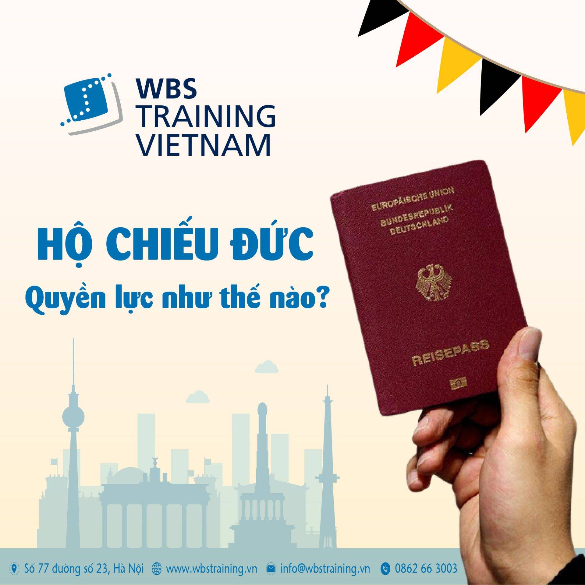 Hộ chiếu Đức quyền lực như thế nào?