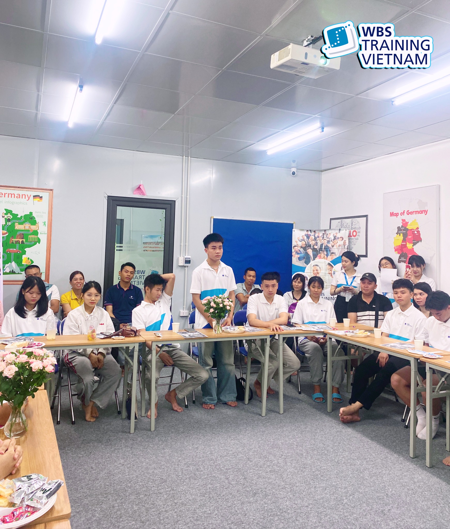 Khai giảng lớp học tiếng Đức WBS Tố Hữu