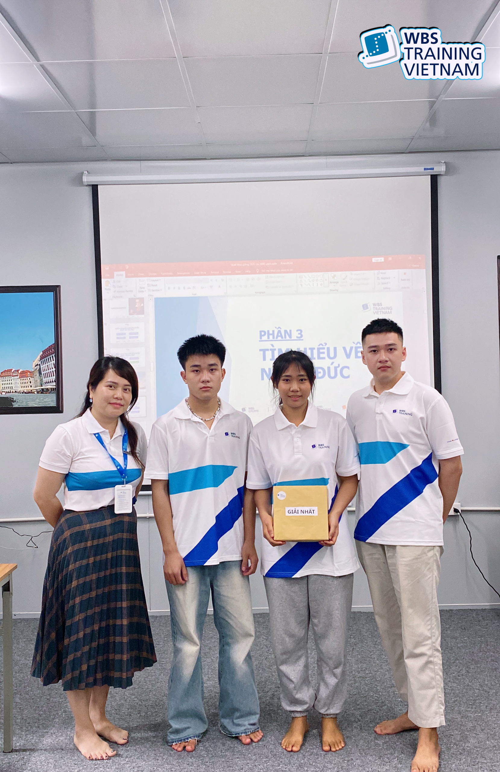 khai giảng lớp học tiếng Đức