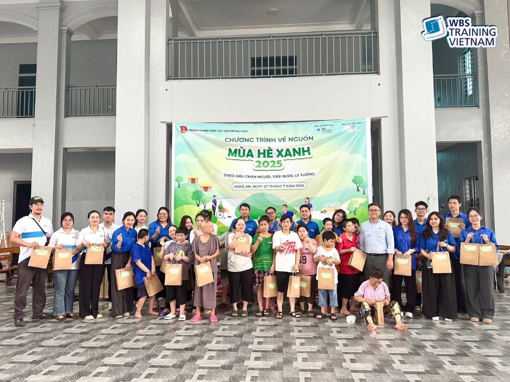WBS đồng hành cùng Đoàn Thanh niên HVNG
