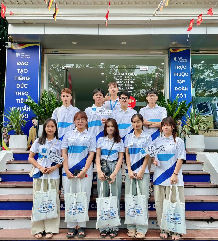 WBS khai giảng 3 lớp tiếng Đức tháng 8