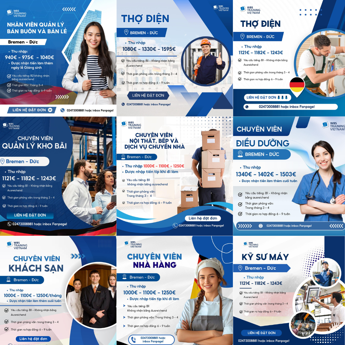 Mức lương các ngành hot tại Đức