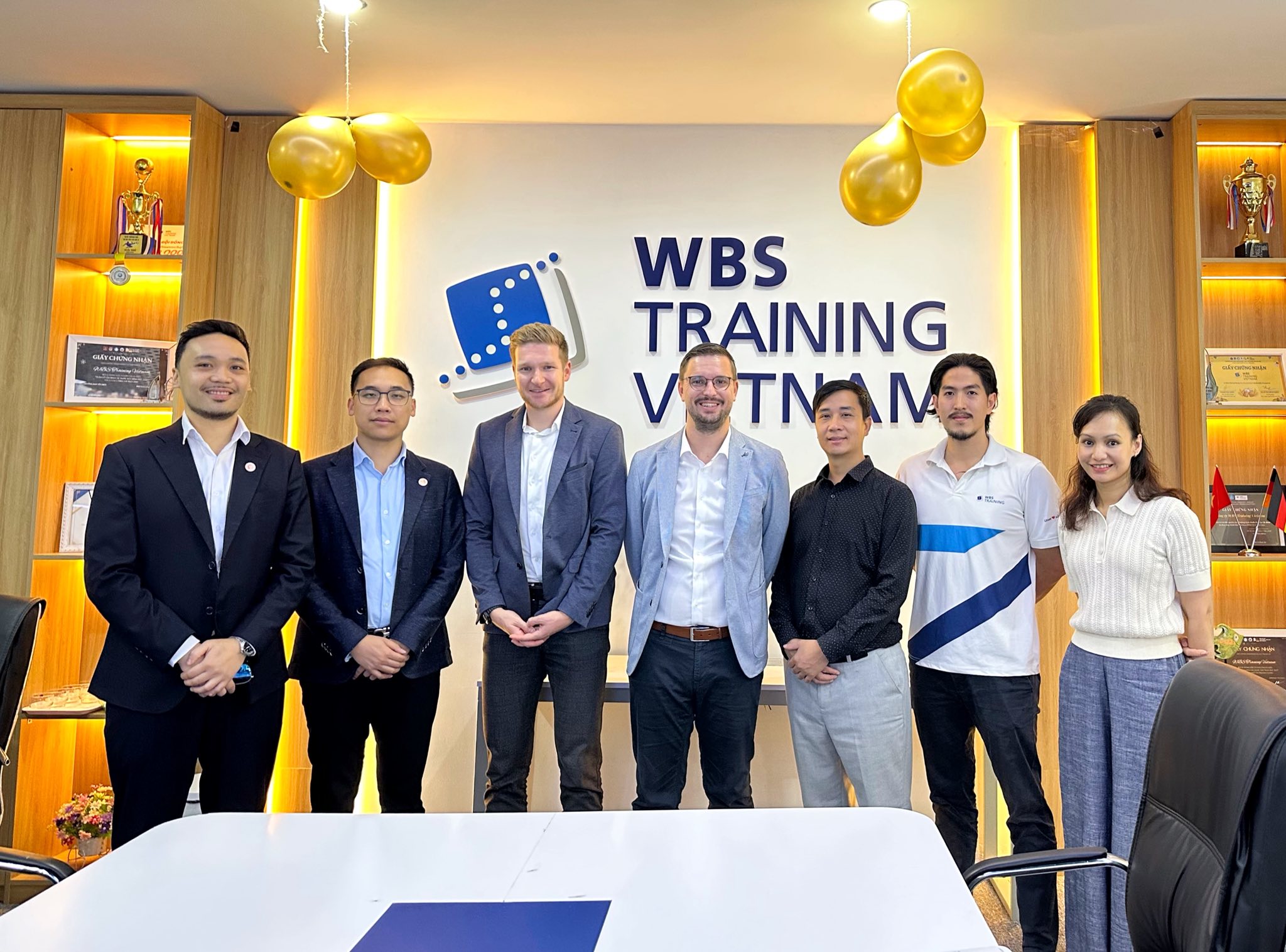 WBS cùng đối tác tại Đức