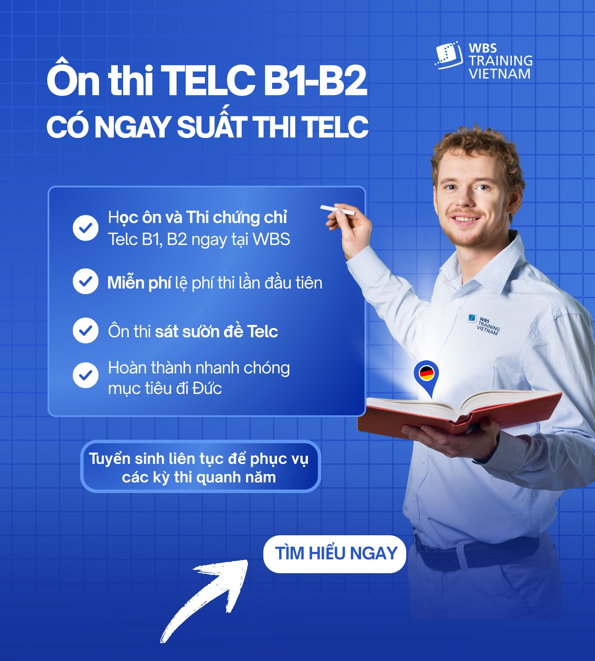 ôn thi B1, B2 tại WBS