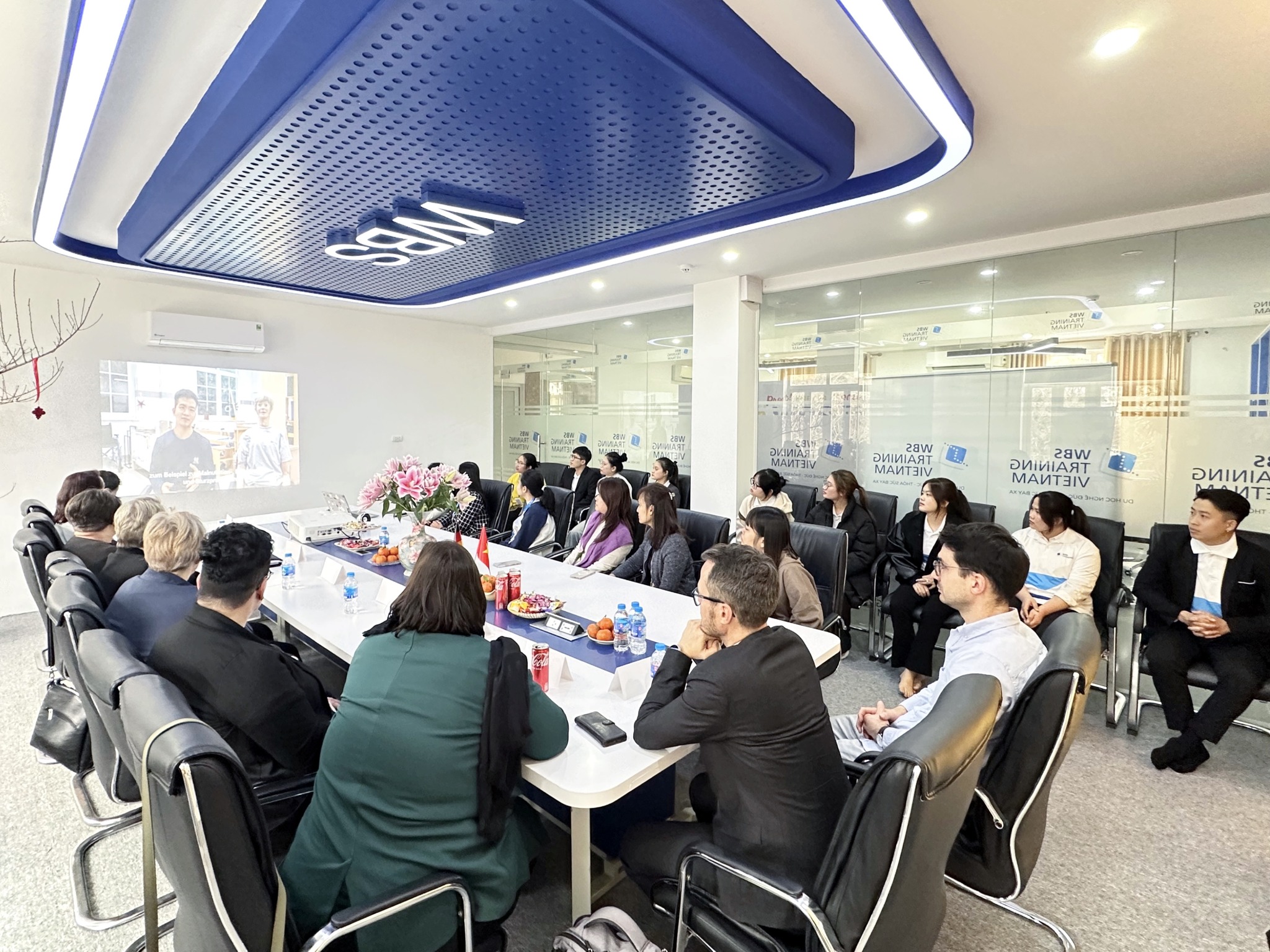 Buổi hội thảo Giữa WBS và đối tác BSW, các doanh nghiệp điều dưỡng