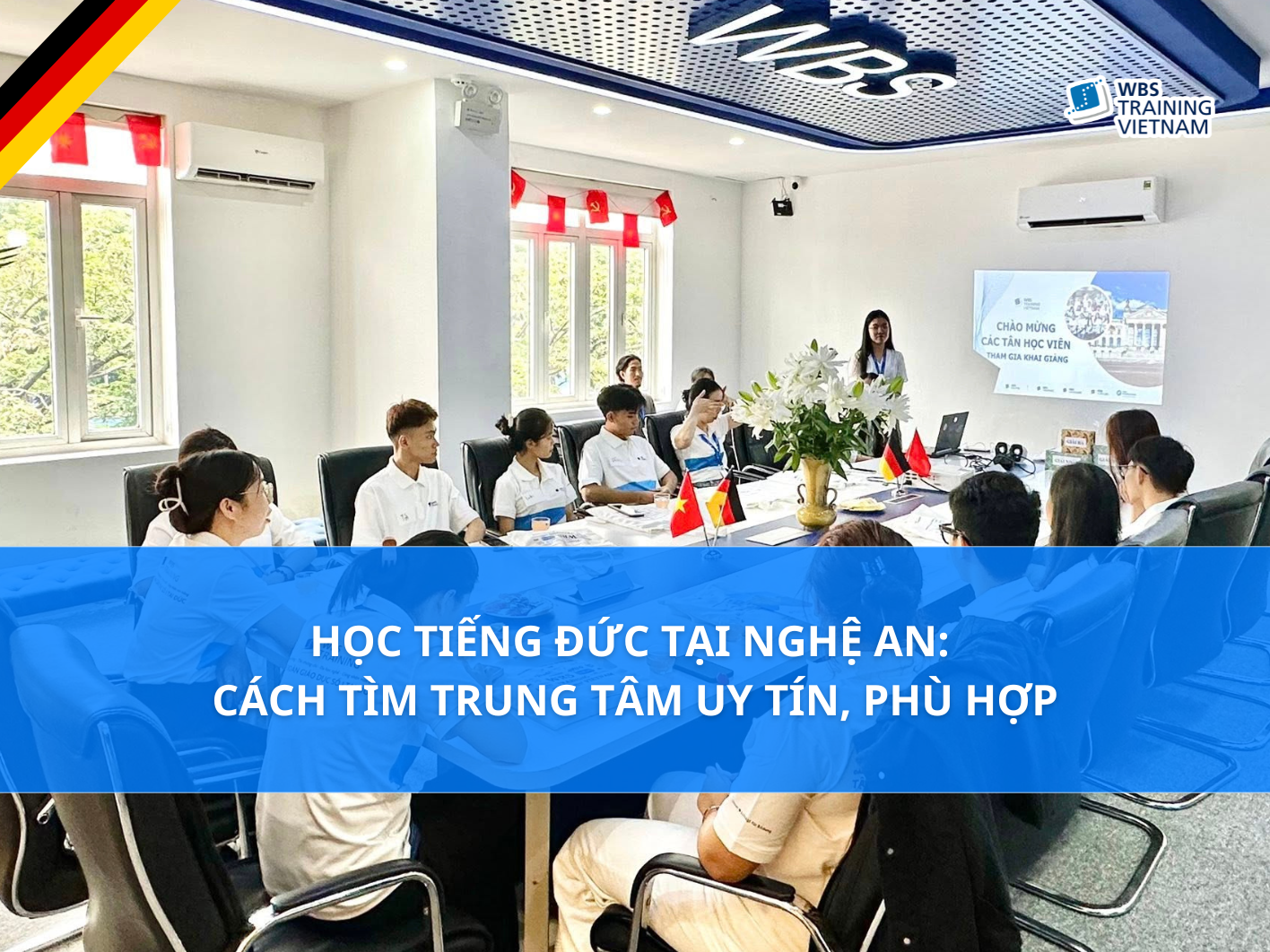 Học tiếng Đức tại WBS Training Nghệ An